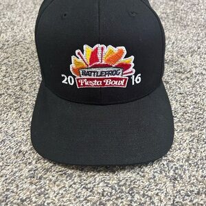 Fiesta Bowl 2016 Notre Dame and Ohio State Black SnapBack Hat
